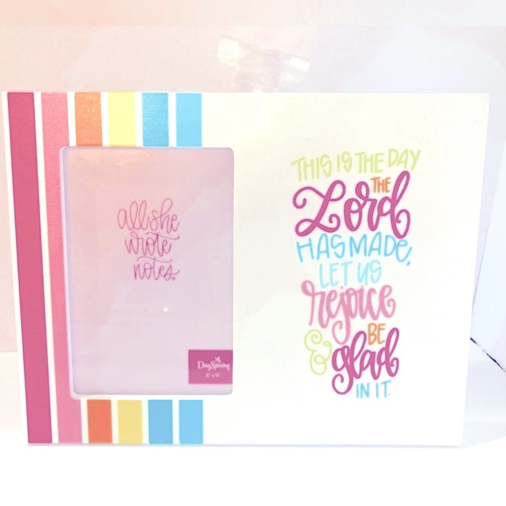 New in box scripture picture frame